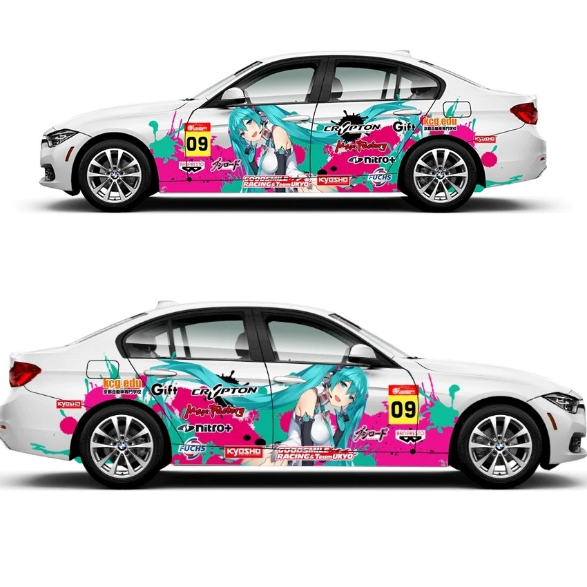 anime car body decals-003