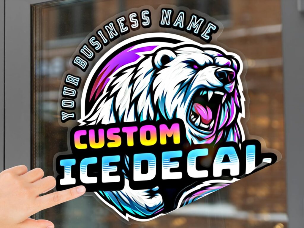 Full Color Window Clear Decal-001