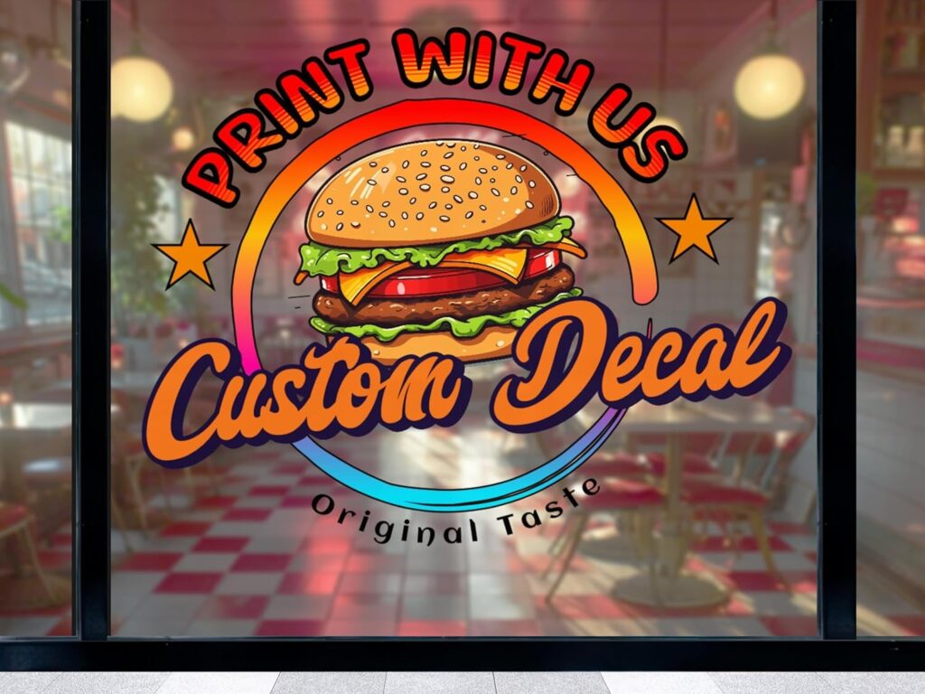 Full Color Window Clear Decal-003