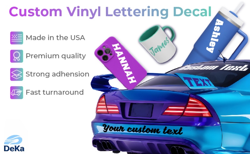 Design Your Own Custom Vinyl Lettering Decal Sticker-006