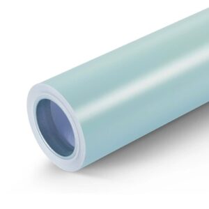Satin Clear Sky Blue Car Wrap