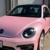 Cherry Blossom Satin Pink Vinyl Wrap