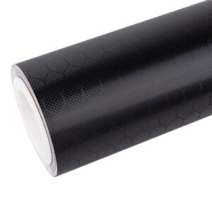 Hexa Black Carbon Fiber Vinyl Wrap-1