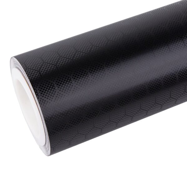 Hexa Black Carbon Fiber Vinyl Wrap-1