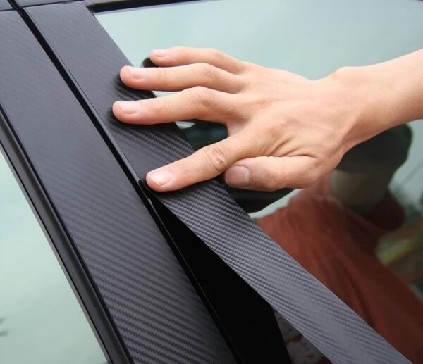 deka wrap-structure-pitch-black-carbon-cf02-vinyl-wrap-cf02-3m-vinyl-wrap-craft-film-car-wraps-005