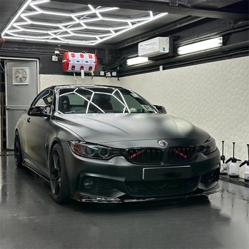 Matte Ultra Black Car Wrap