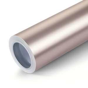 Matte Metallic Rose Gold Car Wrap