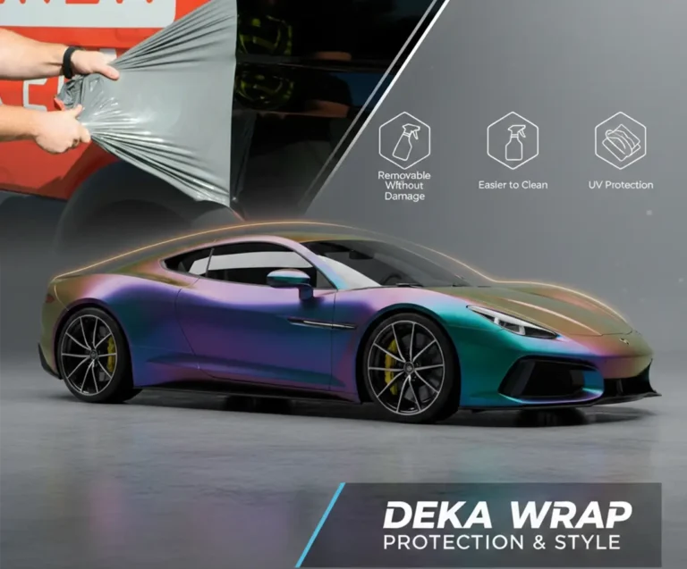 Does Color Shift Wrap Damage Your Car Paint