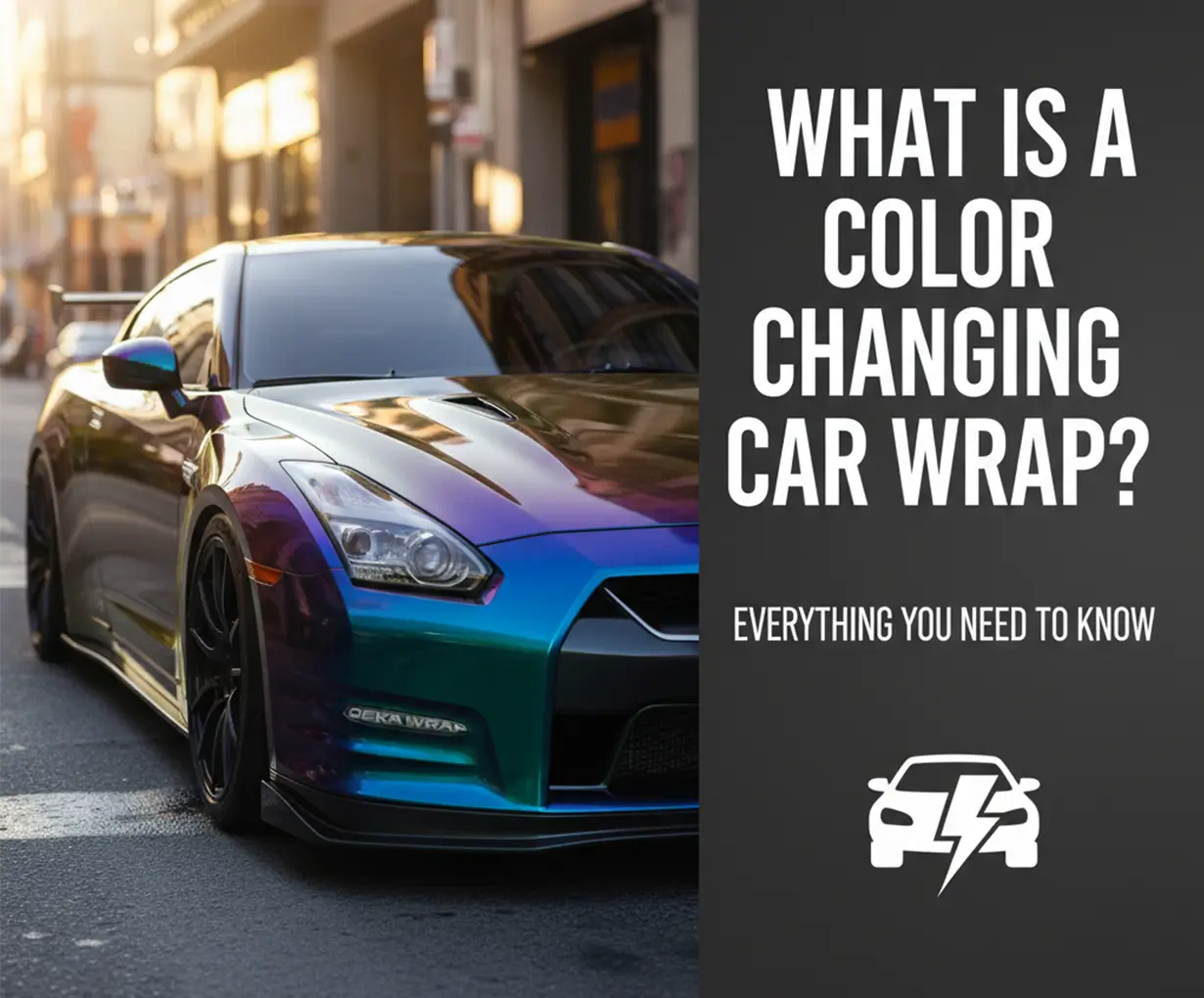 What Is a Color Changing Car Wrap