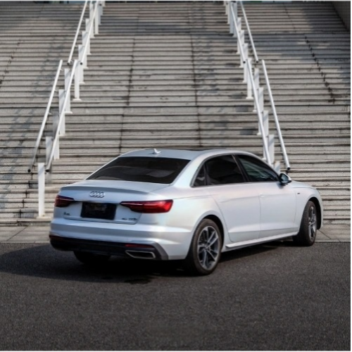 Satin Laser White Car Wrap