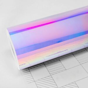 Purple Blue Chrome Wrap