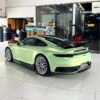 Glossy Golden Green Car Wrap