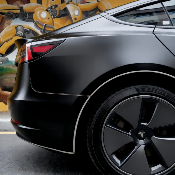 Glossy Black Vinyl Wrap