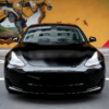 Glossy Black Vinyl Wrap