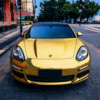 Chrome Mirror Gold Vinyl wrap