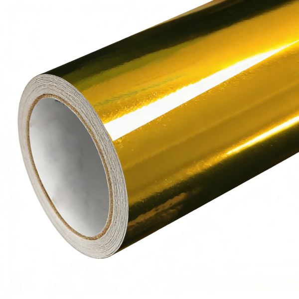 Chrome Mirror Gold Vinyl wrap