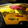 Chrome Mirror Gold Vinyl wrap