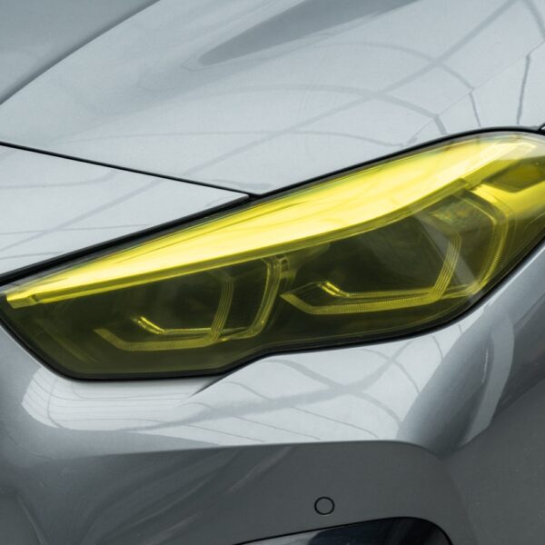 Golden Yellow Headlight Tint-002
