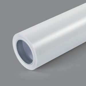 Satin Piano White Car Wrap