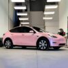 Cherry Blossom Satin Pink Vinyl Wrap