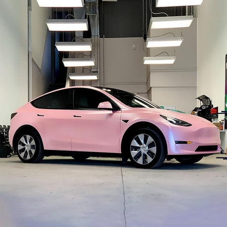 Cherry Blossom Satin Pink Vinyl Wrap