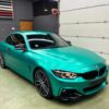Satin Emerald Green Vinyl Wrap