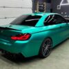 Satin Emerald Green Vinyl Wrap