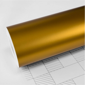 Satin Golden Yellow Vinyl Wrap