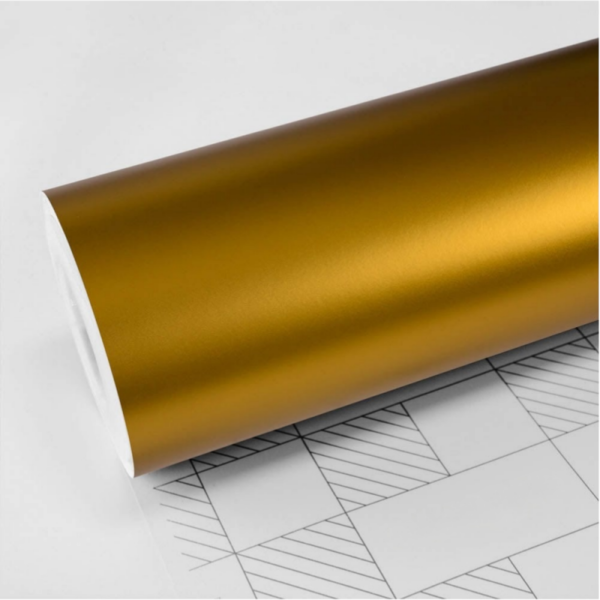 Satin Golden Yellow Vinyl Wrap