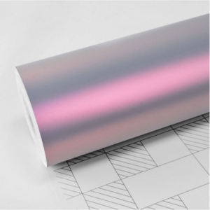 Matte Silver Sunset Vinyl Wrap