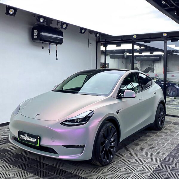 Matte Silver Sunset Vinyl Wrap Matte Silver Sunset Vinyl Wrap