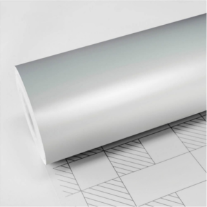 White Satin Vinyl Wrap