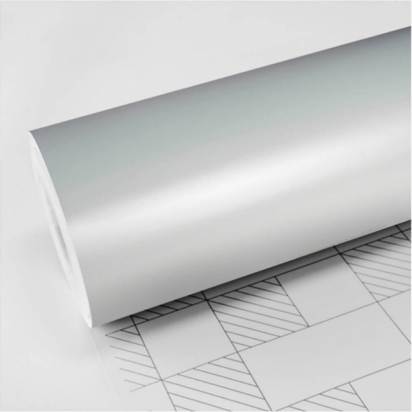 White Satin Vinyl Wrap