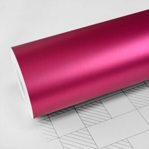 Hot Satin Pink Vinyl Wrap