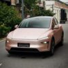 Matte Metallic Rose Gold Car Wrap