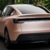 Matte Metallic Rose Gold Car Wrap