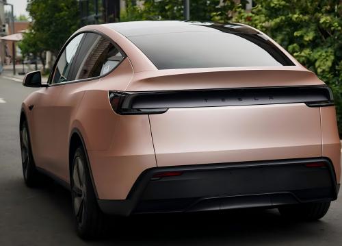 Matte Metallic Rose Gold Car Wrap