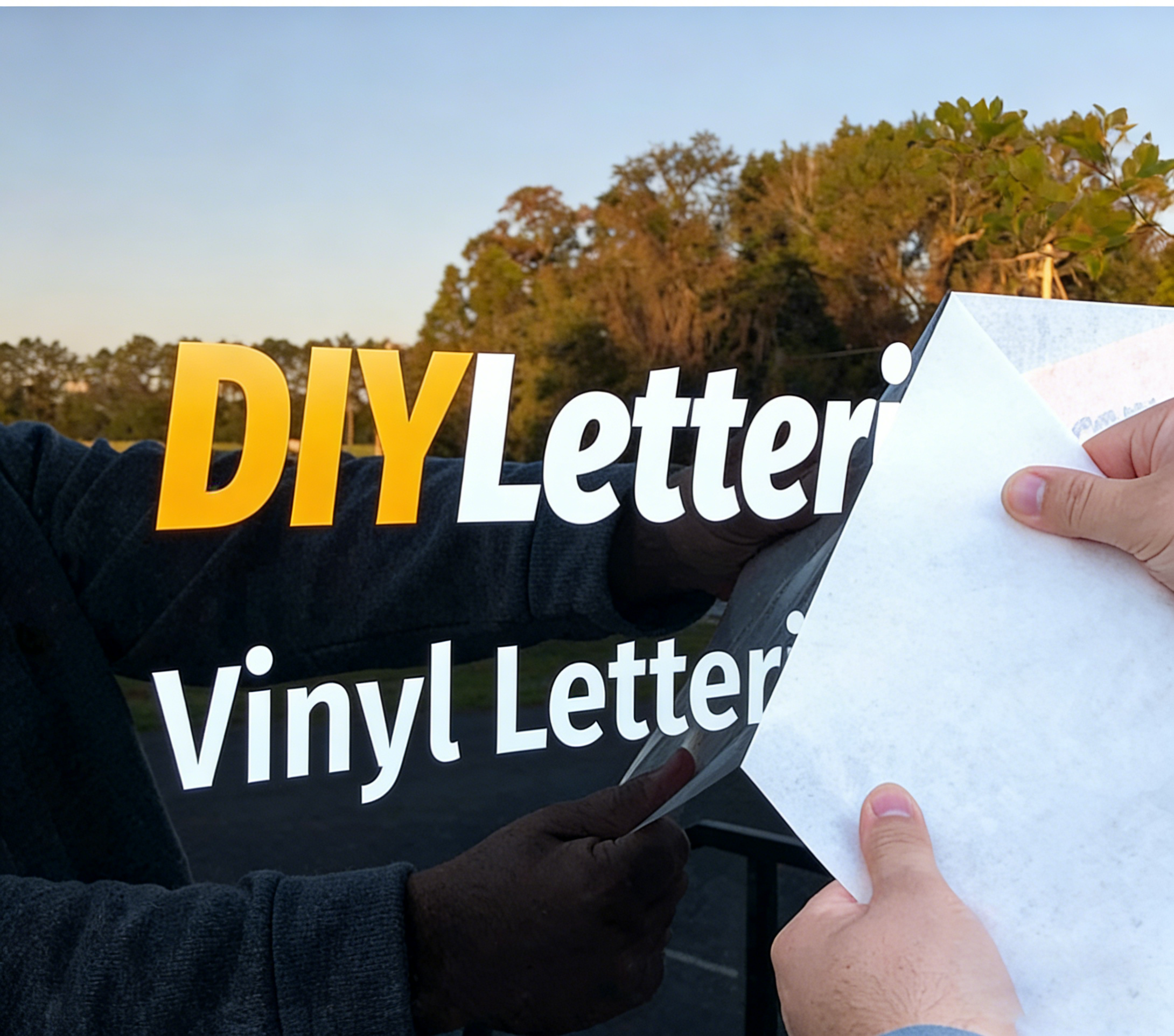 custom vinyl lettering