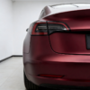 Matte Soul Red Car Wrap