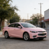Satin Peppa Pink Car Wrap