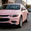 Satin Peppa Pink Car Wrap