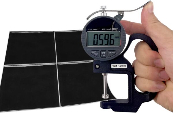 10PcsX20cm Black Mosaic Effect Thick Tile Sticker, Vinyl Peel and Stick Self Adhesive Splashback Waterproof Stick on Tile Transfer Sticker for Kitchen Bathroom Wall