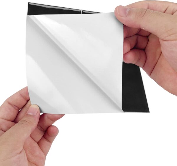 10PcsX20cm Black Mosaic Effect Thick Tile Sticker, Vinyl Peel and Stick Self Adhesive Splashback Waterproof Stick on Tile Transfer Sticker for Kitchen Bathroom Wall