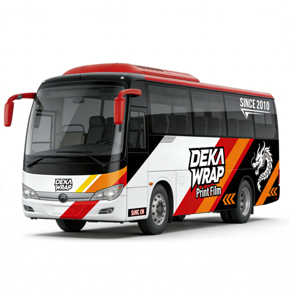 23 Seater Mini Coach Bus wrap