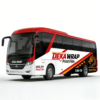 45 Seater Coach Bus wrap
