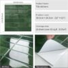 Peel and Stick Subway Backsplash Green Kitchen Bathroom Rectangle Self Adhesive Wall Til