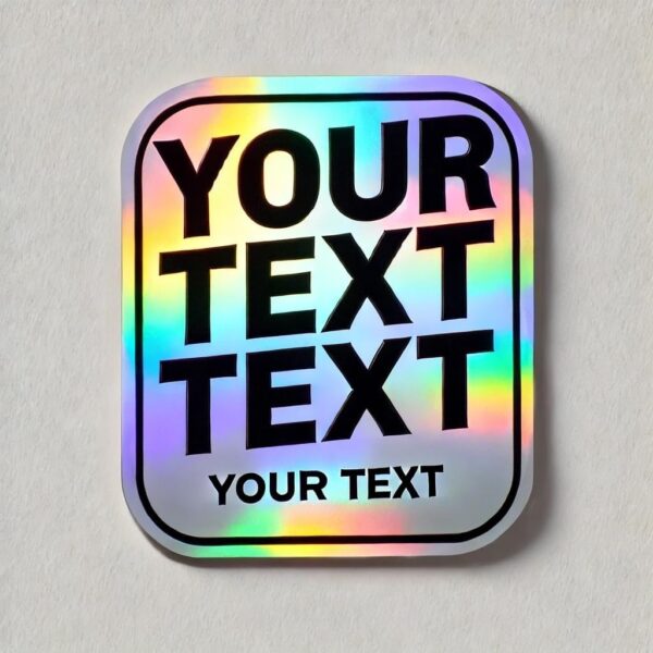 Custom Holographic Stickers-001