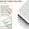 Self Adhesive Light Green Peel and Stick Backsplash Tiles for Kitchen Bath