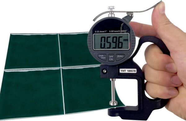 Thick Vinyl Tile Sticker Green Mosaic Effect, 20x20cm10pcs, Peel and Stick, Self Adhesive Splash Guard, Waterproof Tile, Kitchen Bathroom Wall Sticker