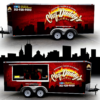 Van Trailer Wrap